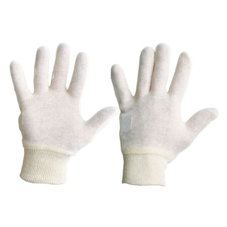 Gant coton interlock taille 10 - la paire