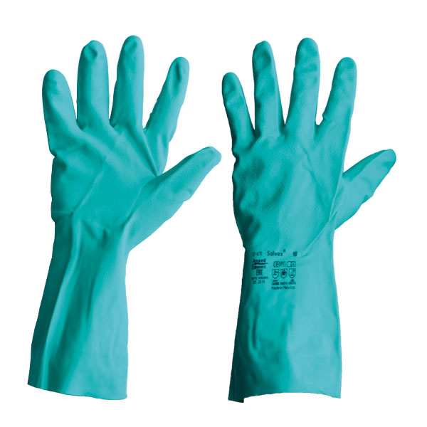 Gants en nitrile - VERT- MEDIUM - BOMAdirect