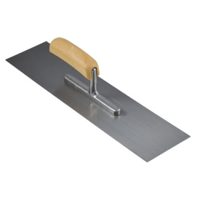 Lisseuse 40 x 10 cm inox manche rond