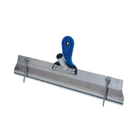 Râteau 56 cm support de lames dentées à 2 vis réglables
