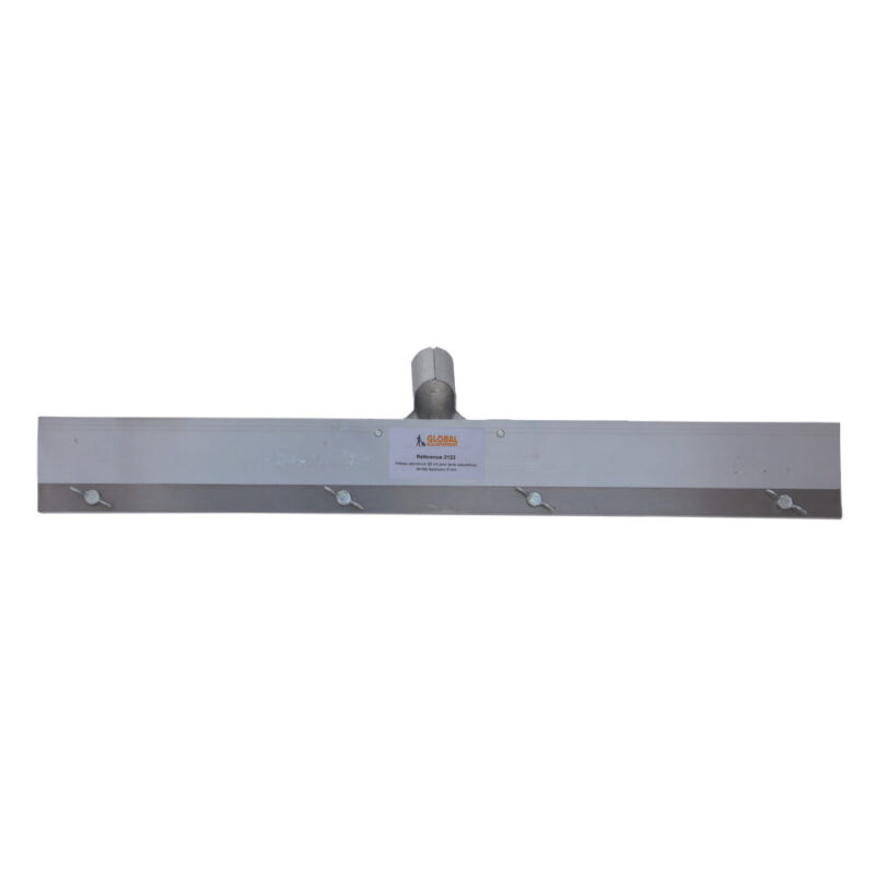 Râteau aluminium 58 cm pour lame caoutchouc dentée épaisseur 8 mm