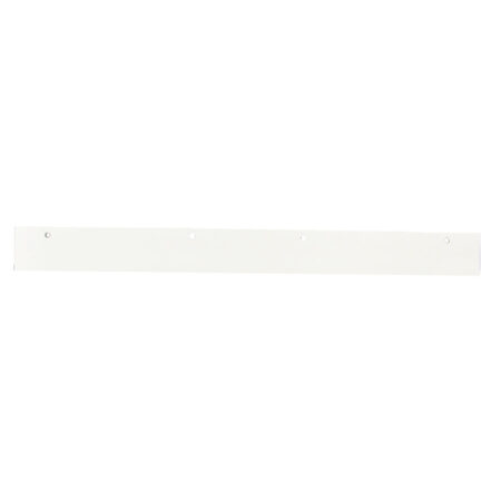 Lame droite néoprène blanc épaisseur 8 mm pour râteau 58 cm