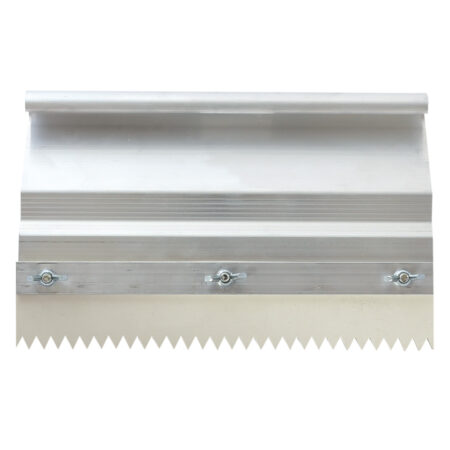 Raclette aluminium 26 cm pour lame caoutchouc épaisseur 8 mm