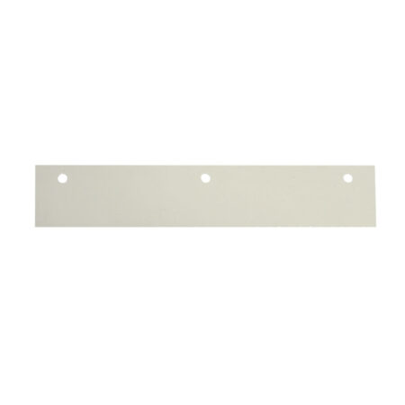 Lame droite caoutchouc blanc épaisseur 8 mm pour raclette 26 cm