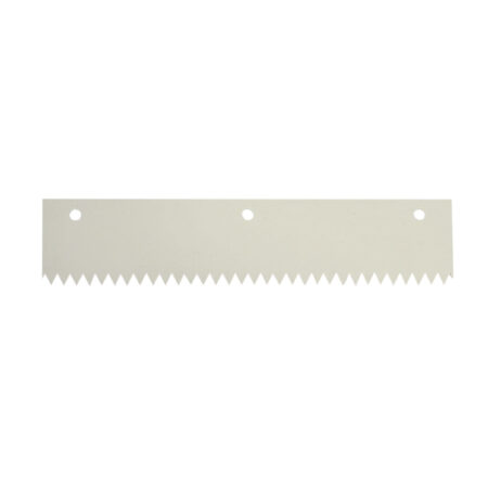 Lame caoutchouc blanc épaisseur 8 mm pour raclette 26 cm
