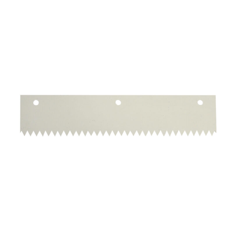 Lame caoutchouc blanc épaisseur 8 mm pour raclette 26 cm
