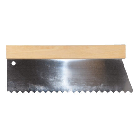 Spatule dentée 400 mm