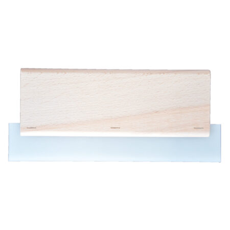 Raclette caoutchouc rigide 28 cm manche en bois
