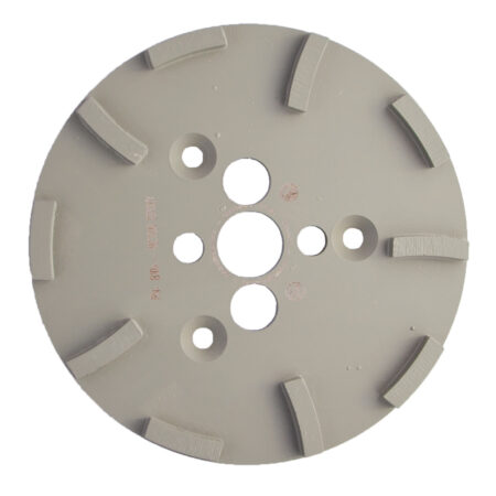 Plateau diamètre 230 mm 10 segments pour Delta II - liant polyvalent gris