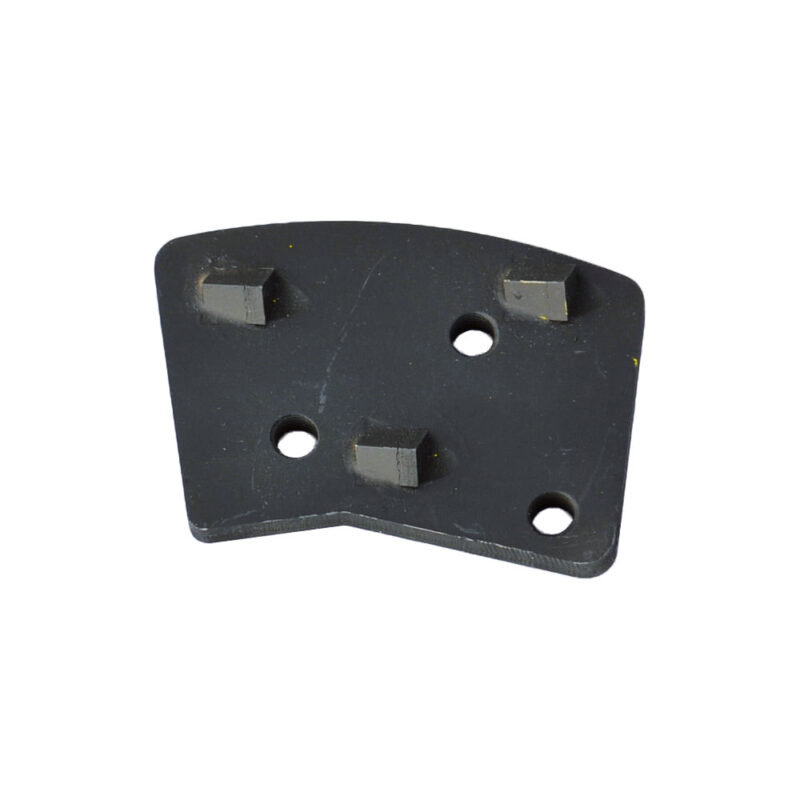 Patin noir 3 segments polycristallin pointus pour DELTA II côté gauche ou PG250