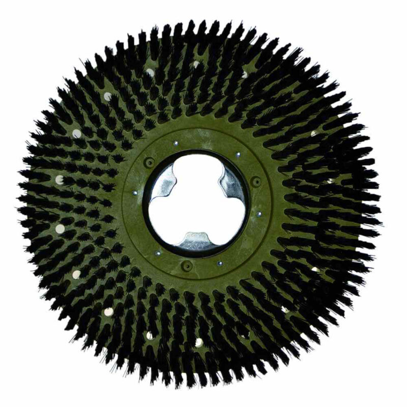 Plateau brosse nylon dure diamètre 400 mm pour monobrosse