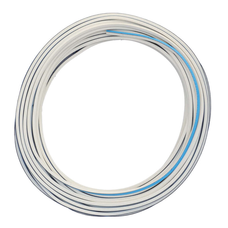 Profilé élastomère 6 x 6 mm adhésif x 25 m
